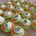 Gurken Lachs Häppchen Rezept