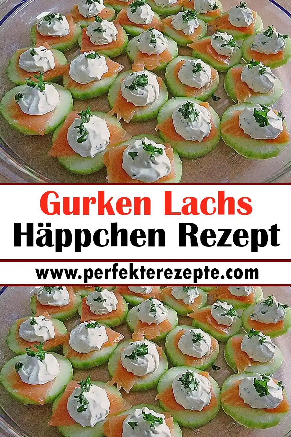 Gurken Lachs Häppchen Rezept