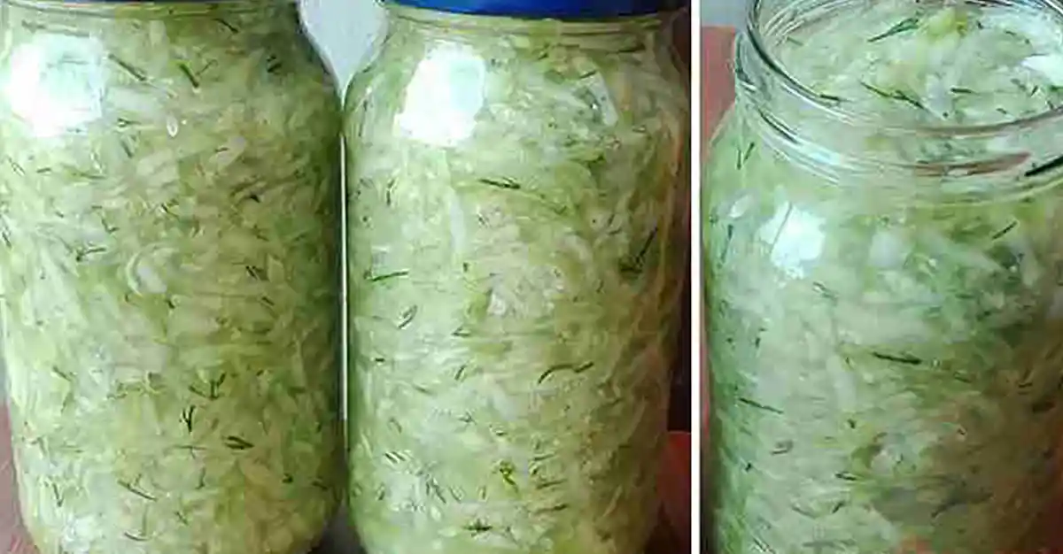 Gurkensalat Einkochen Rezept (Vorrat für den Winter)