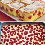 Kirschkuchen Rezept sehr schnell!