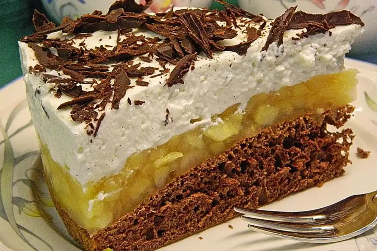 Lebkuchen Apfel Torte Rezept