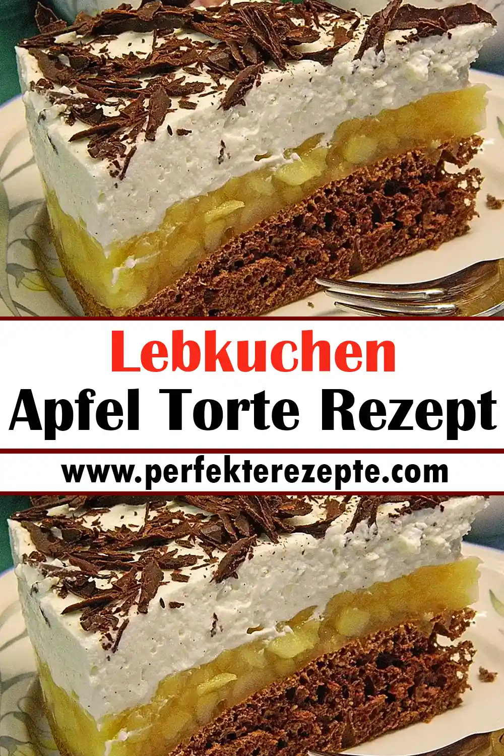 Lebkuchen Apfel Torte Rezept