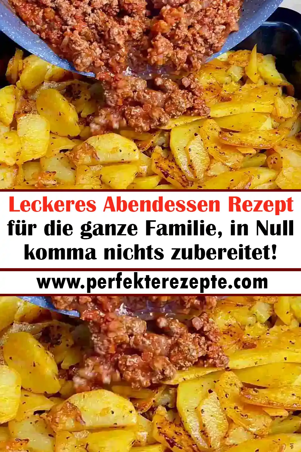 Leckeres Abendessen Rezept für die ganze Familie, in Null komma nichts zubereitet!