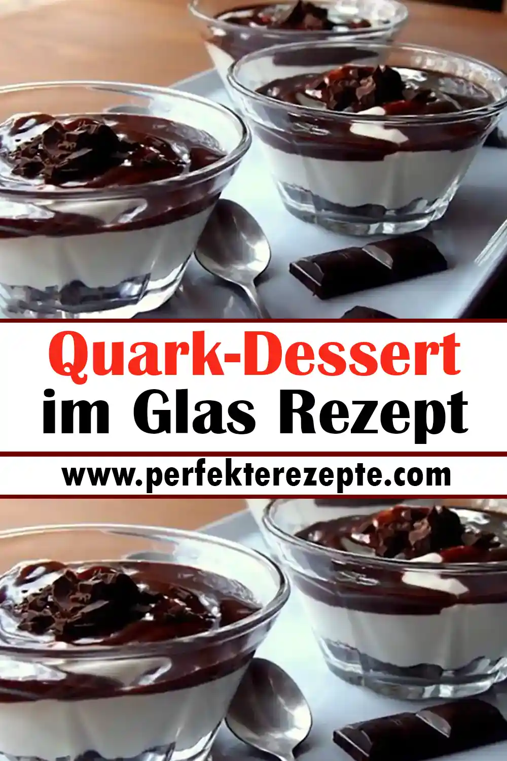 Quark-Dessert im Glas Rezept