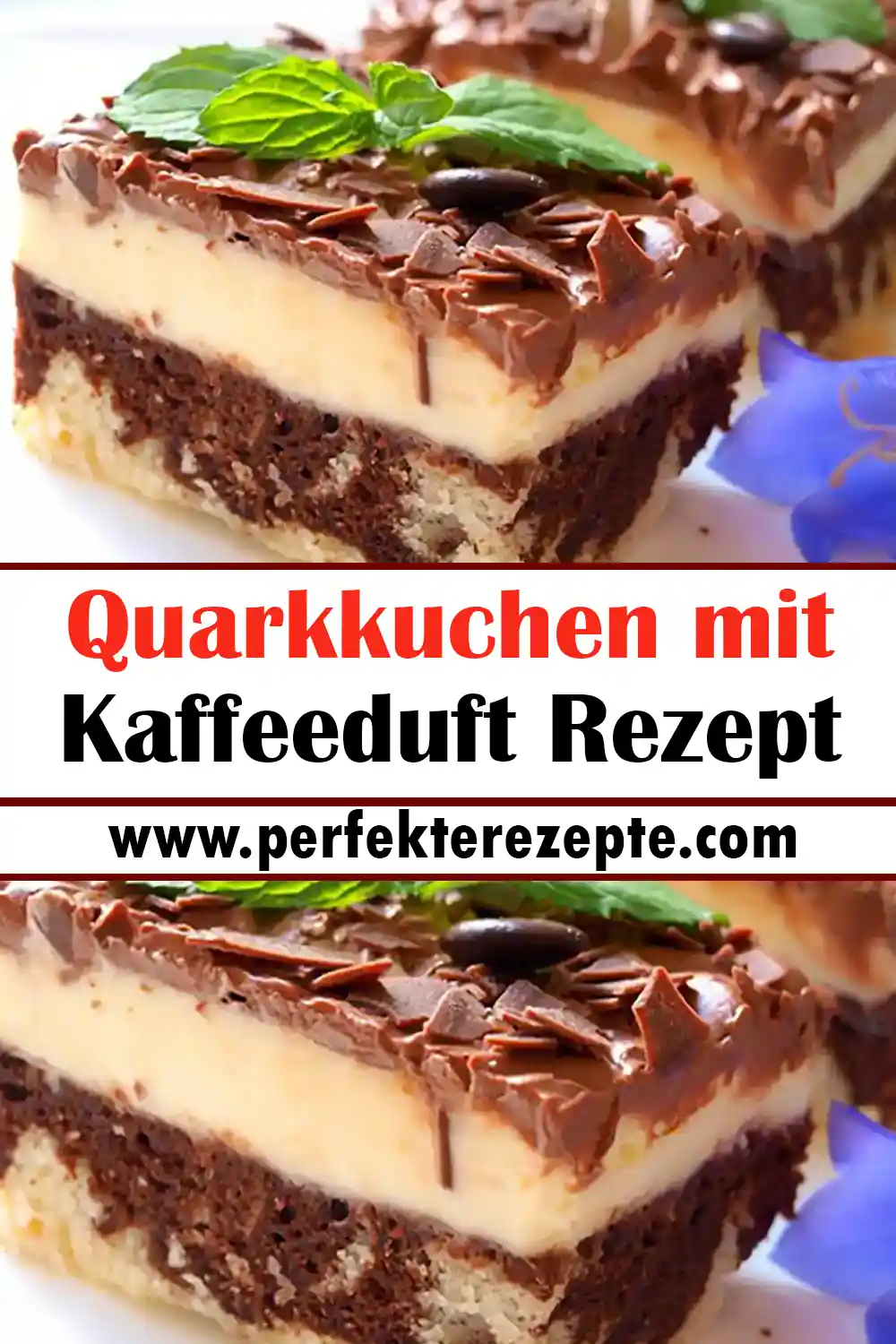 Quarkkuchen mit Kaffeeduft Rezept