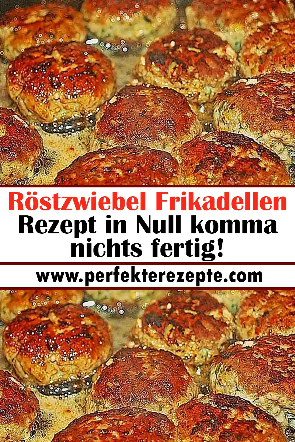 Röstzwiebel Frikadellen Rezept in Null komma nichts fertig!