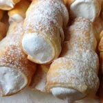 Schaumrollen mit italienischer Eischneefüllung Rezept