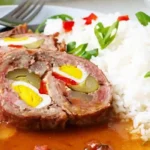 Schweinerouladen mit Reis Rezept