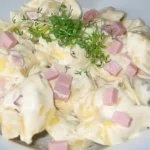Tortellini mit Käse Sahne Soße Rezept