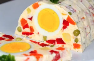Ungarische Oster-Terrine mit Gemüse und Ei Rezept