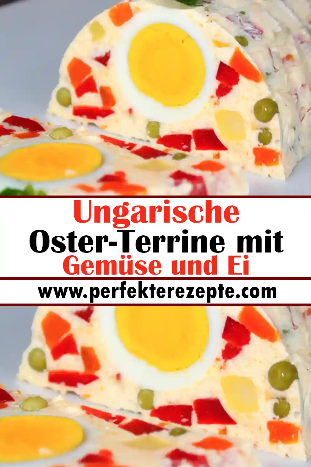 Ungarische Oster-Terrine mit Gemüse und Ei Rezept