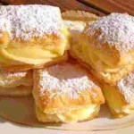 Vanillecremepudding im Blätterteig Rezept mit nur 4 Zutaten !