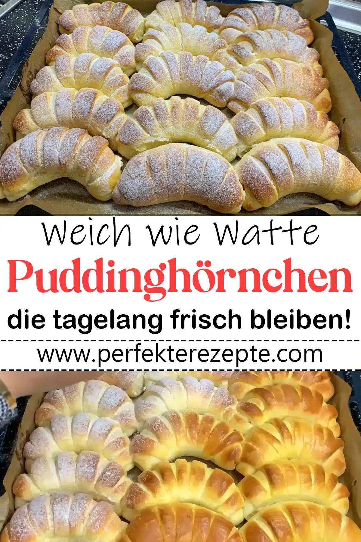 Puddinghörnchen Rezept