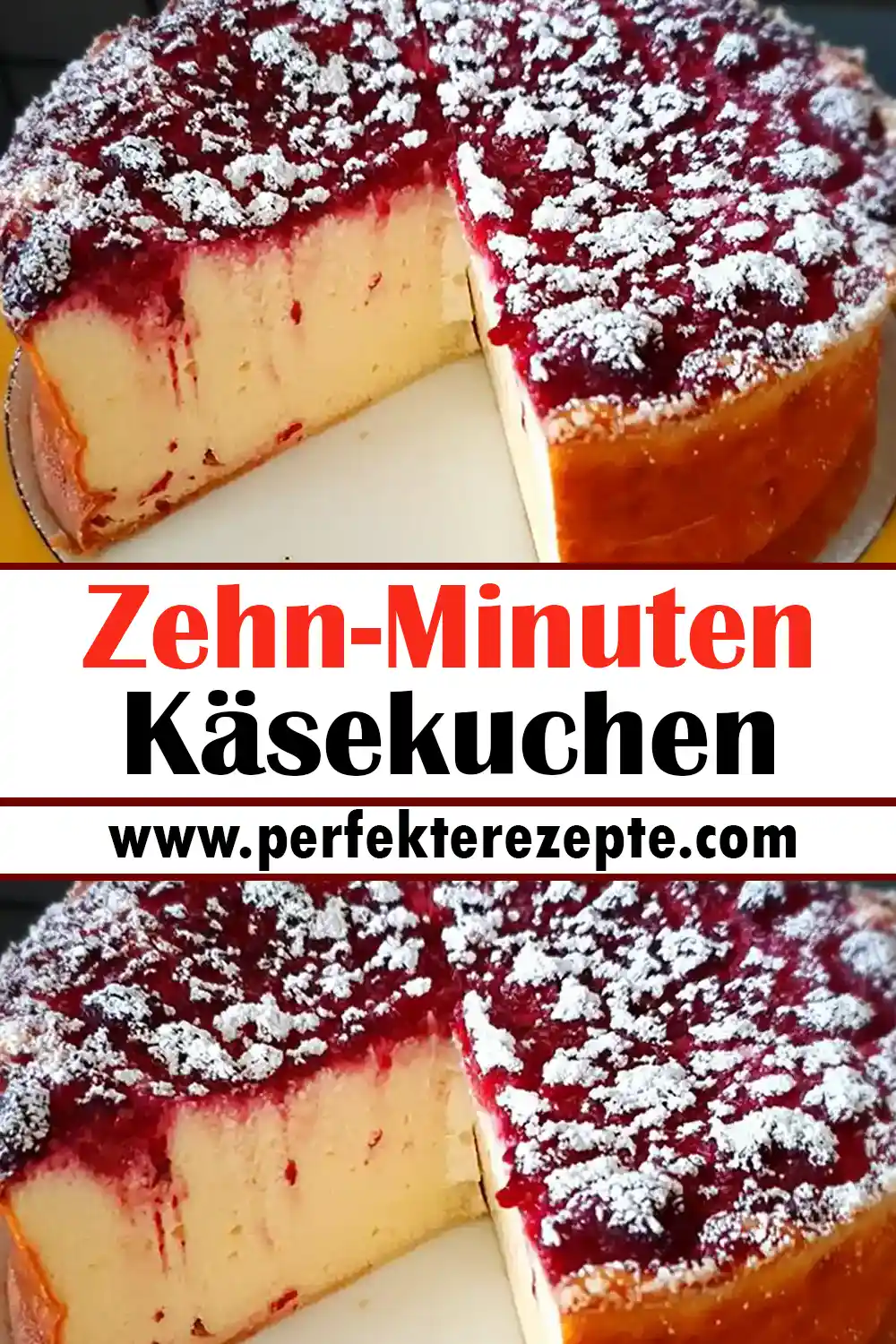 Zehn-Minuten-Käsekuchen Rezept