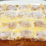 Apfelkuchen mit Vanillepudding Rezept