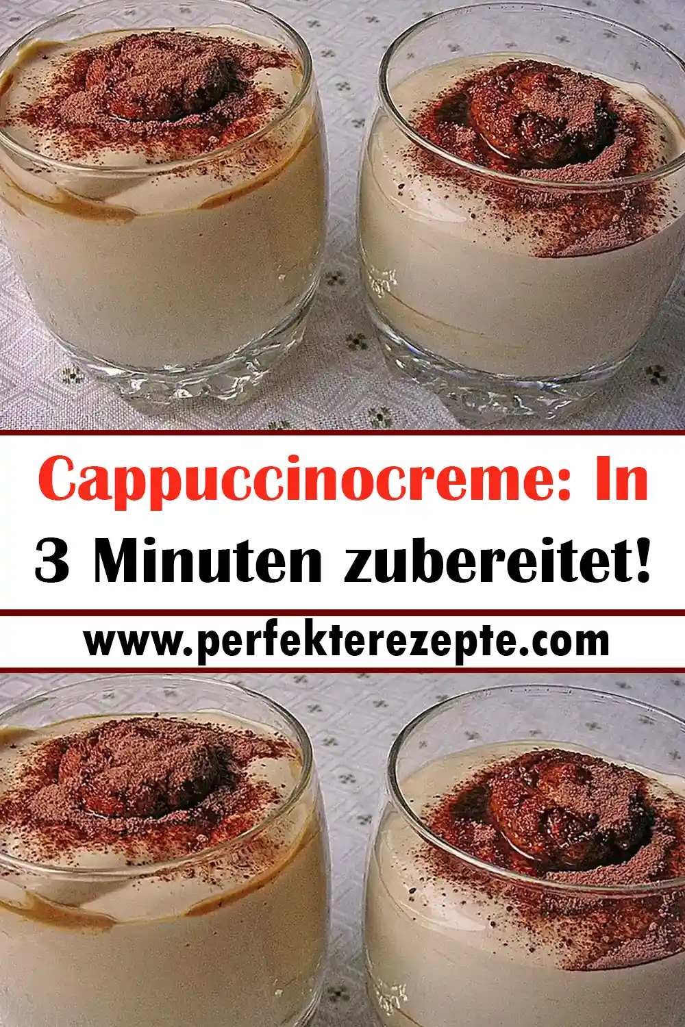 Cappuccinocreme Rezept: In 3 Minuten zubereitet!