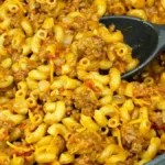 Cheeseburger Macaroni Rezept One-Pot Abendessen