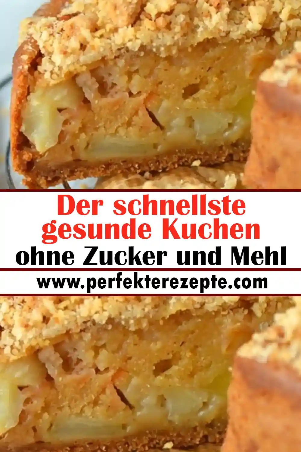 Der schnellste gesunde Kuchen ohne Zucker und Mehl Rezept