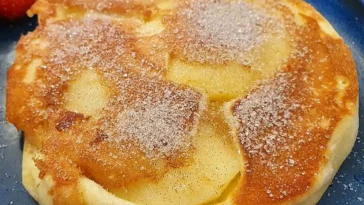 Dicke Obst-Pfannkuchen Rezept