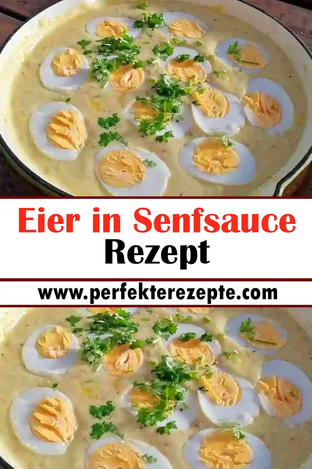 Eier in Senfsauce Rezept