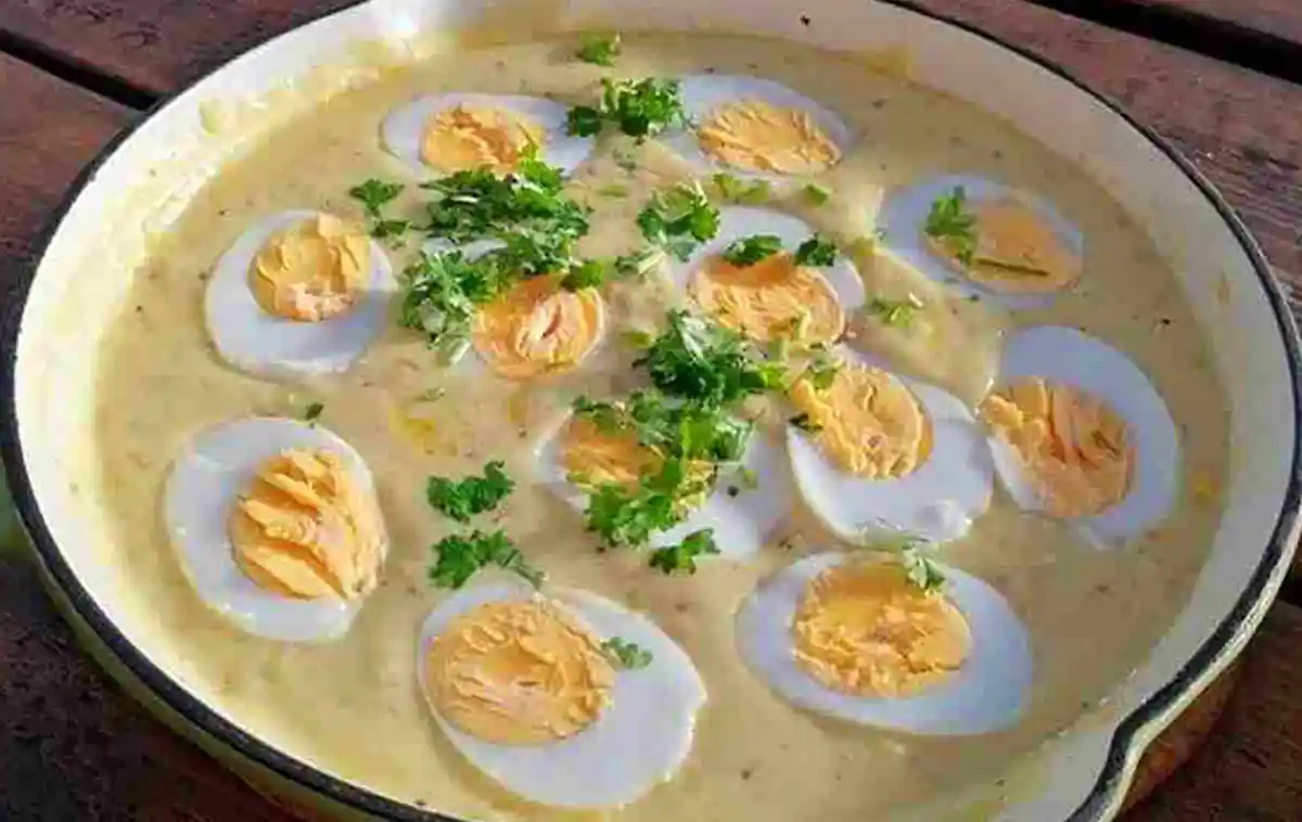 Eier in Senfsauce Rezept