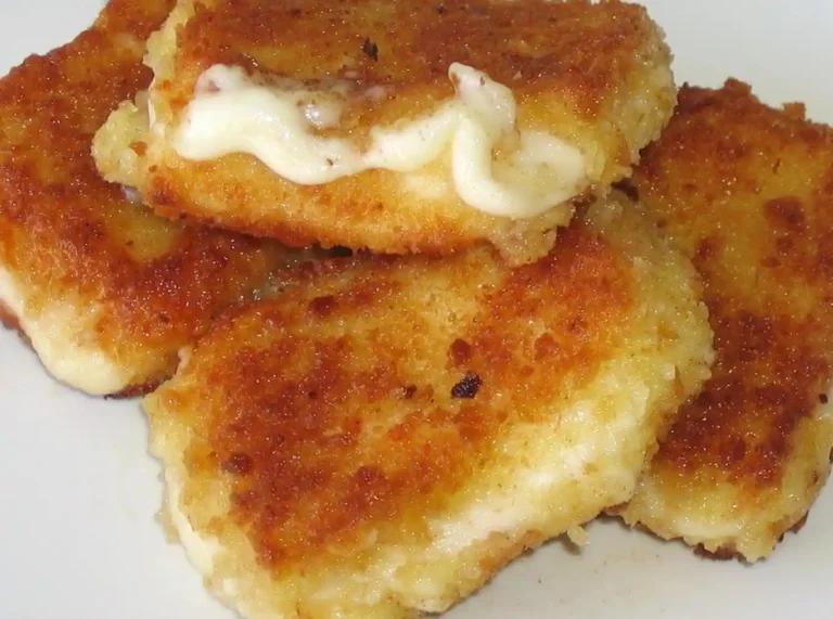Gebratener Schafskäse mit Spinat Rezept