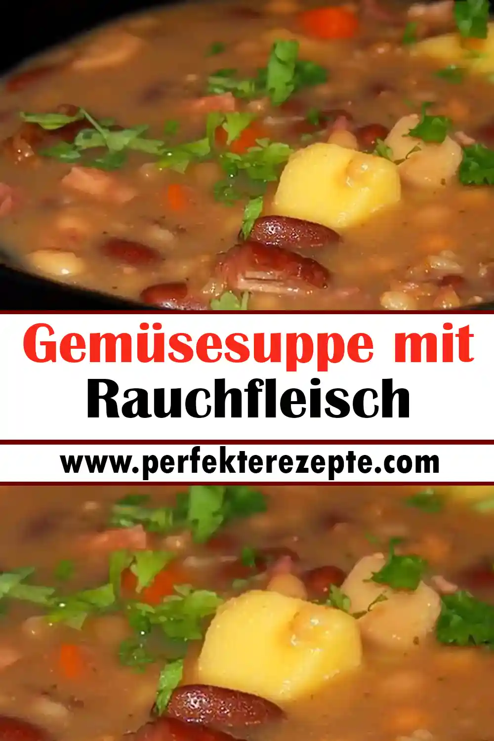 Gemüsesuppe mit Rauchfleisch Rezept