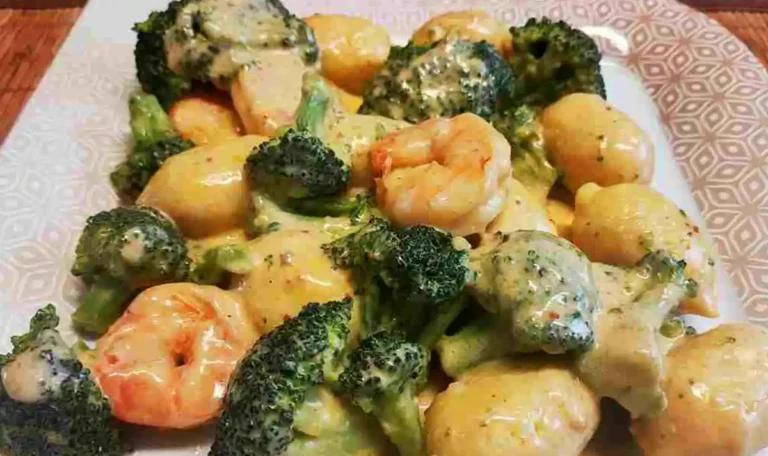 Gnocchi-Garnelen-Brokkoli Pfanne Rezept