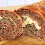 Hackfleisch Bacon-Käse-Rolle Rezept