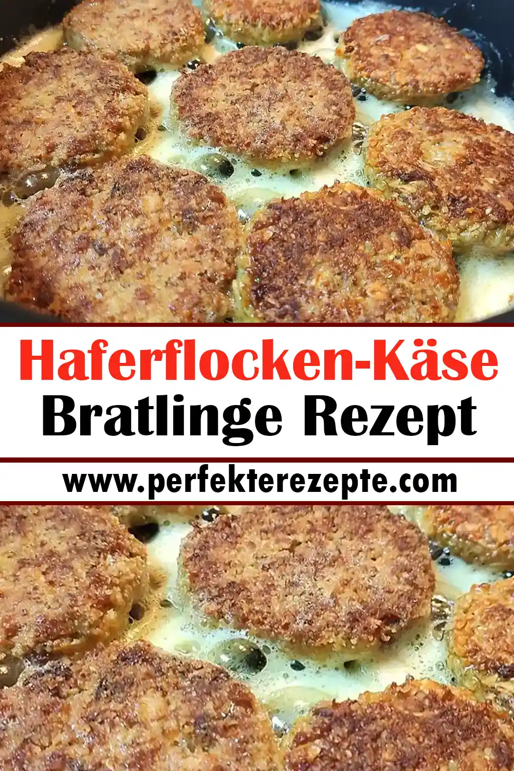 Haferflocken-Käse-Bratlinge Rezept (schnell, einfach, günstig und lecker)