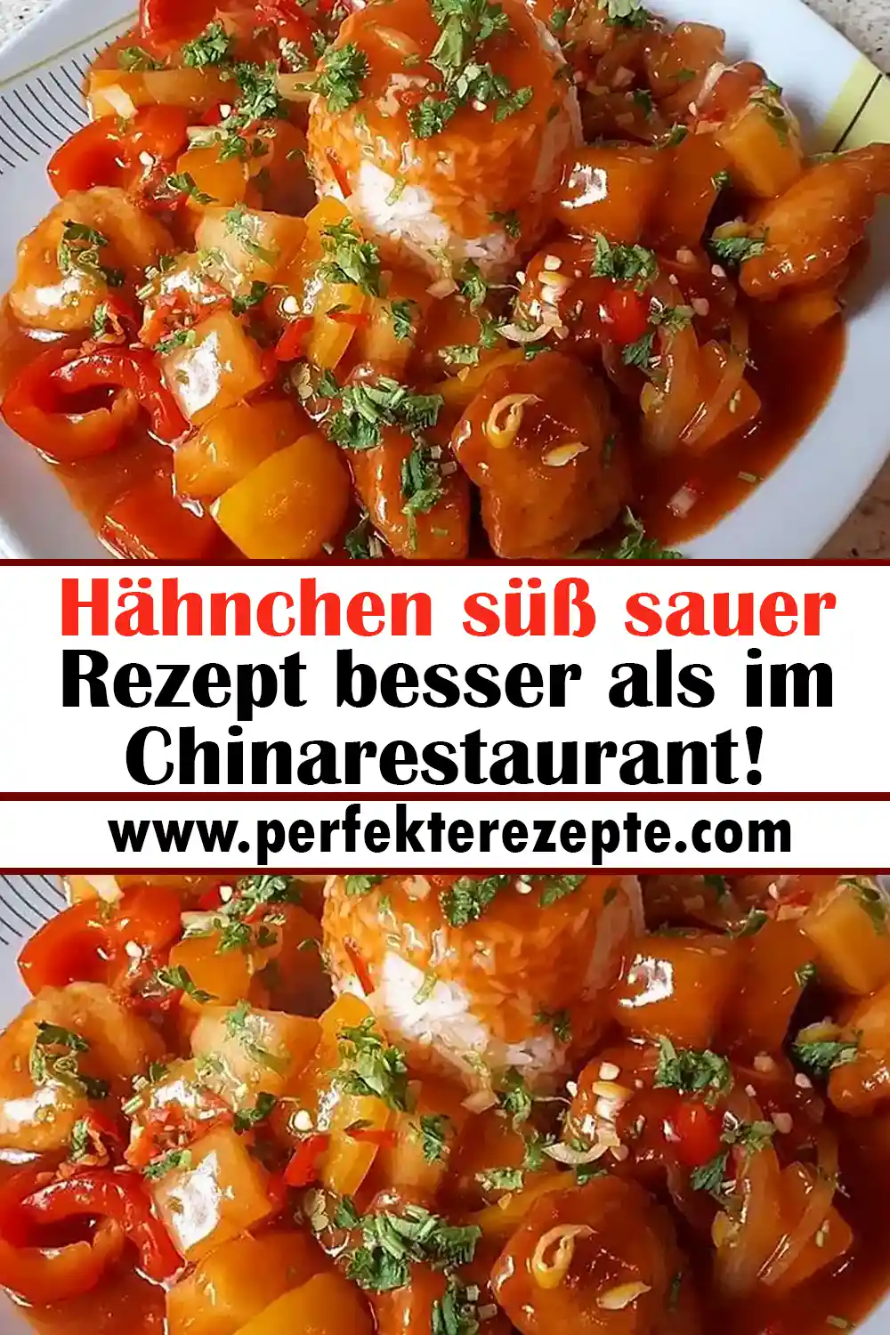 Hähnchen süß sauer Rezept besser als im Chinarestaurant!