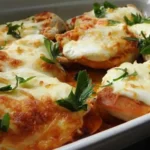 Hähnchenbrust Mit Saurer Sahne Und Käse Rezept