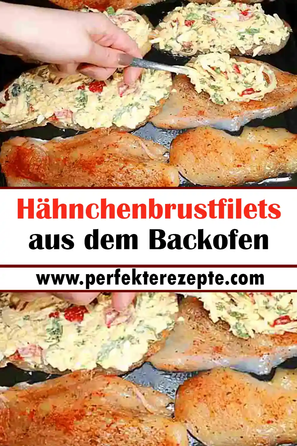 Hähnchenbrustfilets aus dem Backofen Rezept