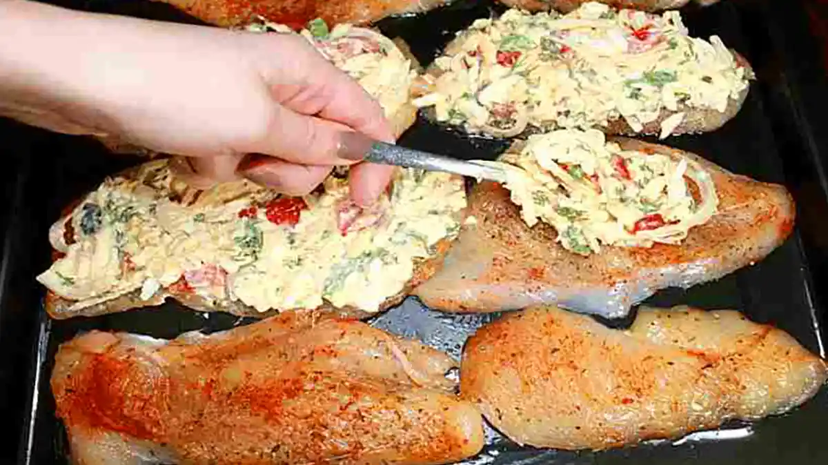 Hähnchenbrustfilets aus dem Backofen Rezept