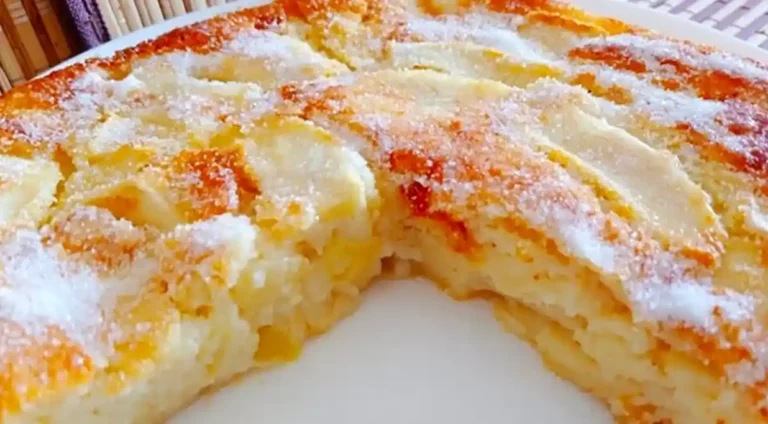 Joghurtkuchen mit Äpfeln Rezept so köstlich, dass er auf der Zunge schmilzt!