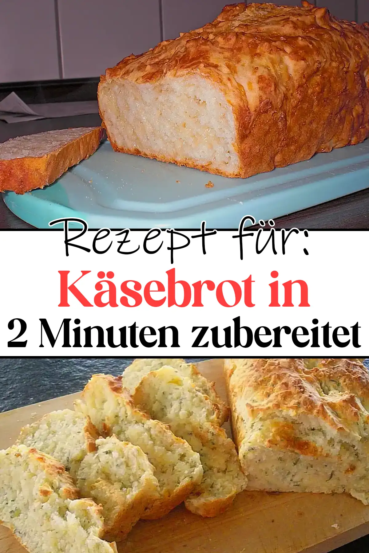 Käsebrot in 2 Minuten zubereitet Rezept, ein Tassenrezept!