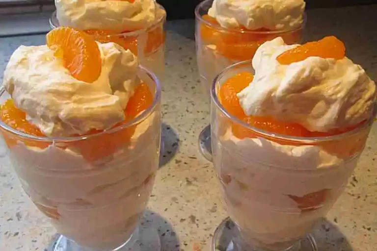 Oma’s Mandarinen Dessert Rezept mit 3 Zutaten!