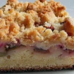 Rhabarber Streuselkuchen Rezept: Blitzschnell gemach!