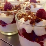 Schnelles Himbeer Dessert Rezept