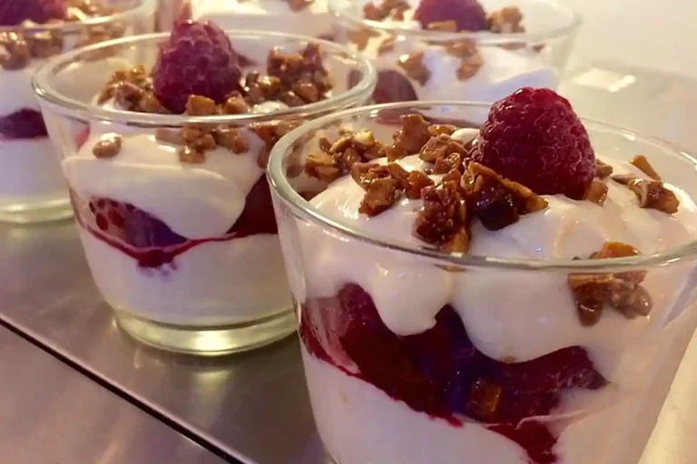 Schnelles Himbeer Dessert Rezept