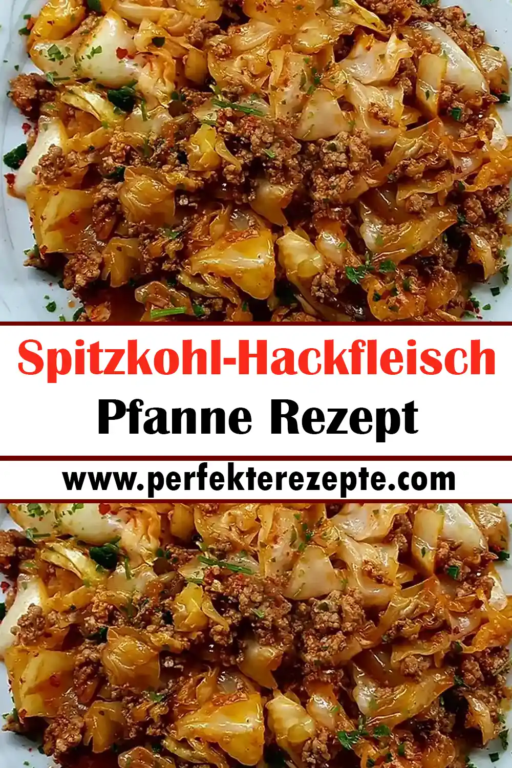 Spitzkohl-Hackfleisch-Pfanne Rezept