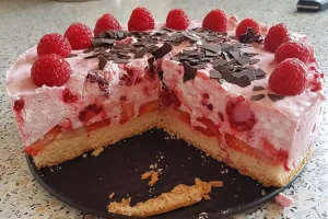 Super schnelle Himbeertorte Rezept