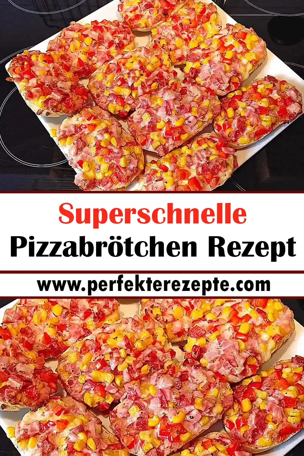 Superschnelle Pizzabrötchen Rezept