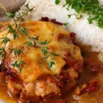 Überbackene Kotelett mit Speck und Mozzarella Rezept