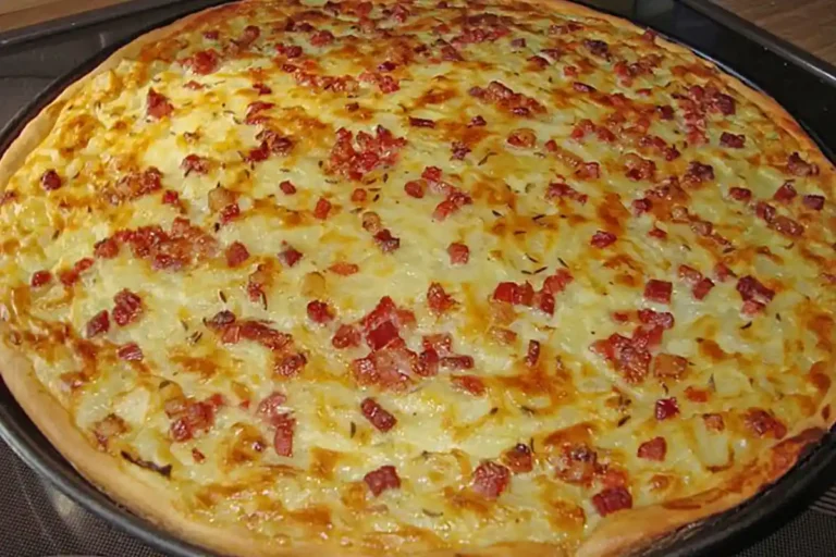 Zwiebelkuchen Rezept, einfach und schnell!
