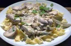 Boeuf Stroganoff lecker Rezept!