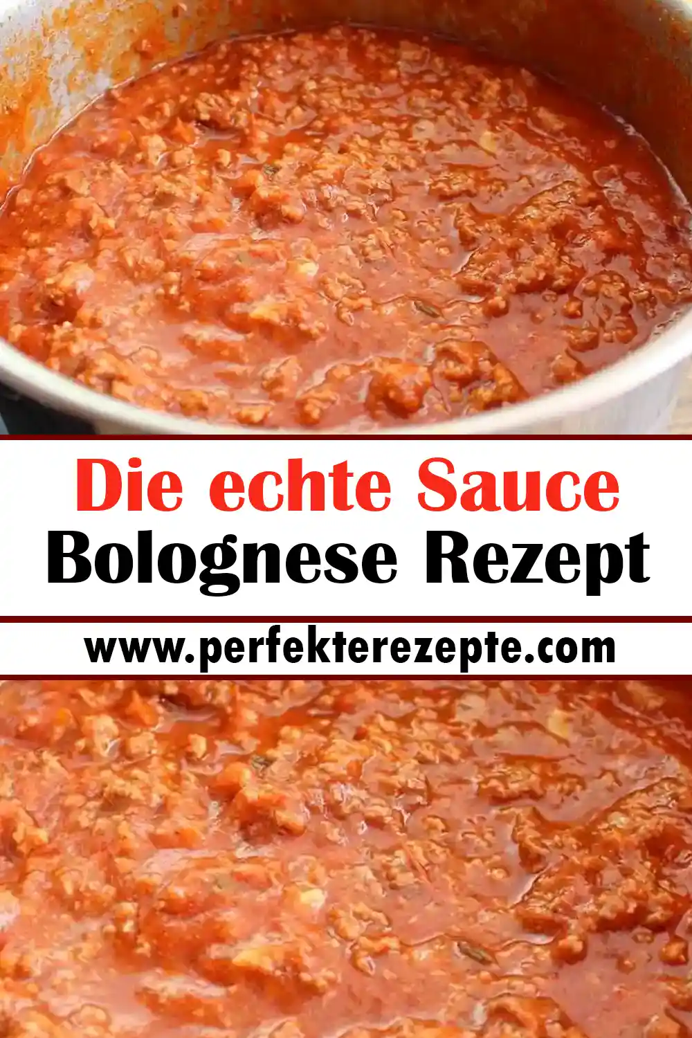 Die echte Sauce Bolognese Rezept