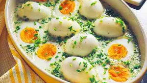 Eier in Senfsoße Rezept musste mal wieder sein