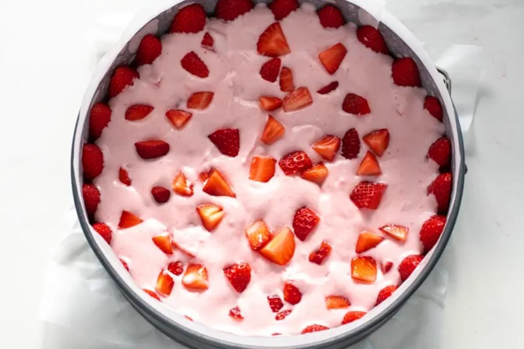 Erdbeermousse Torte Rezept, mit Suchtpotenzial - Schnelle und Einfache ...