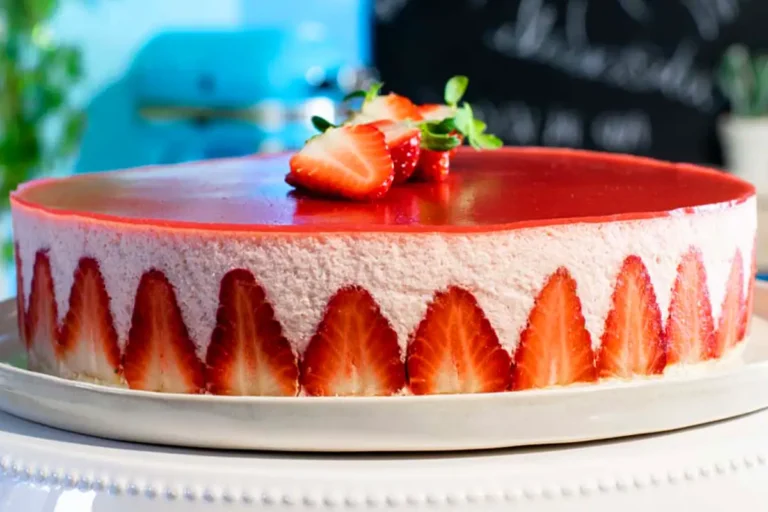 Erdbeermousse Torte Rezept